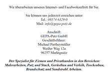 Tablet Screenshot of gepa-shop.de